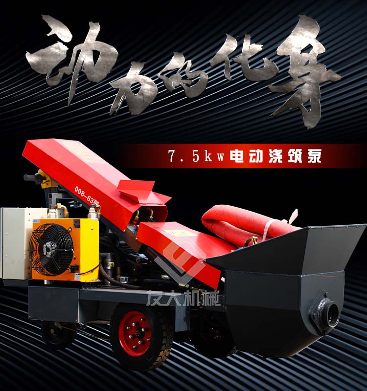 電動(dòng)澆筑泵